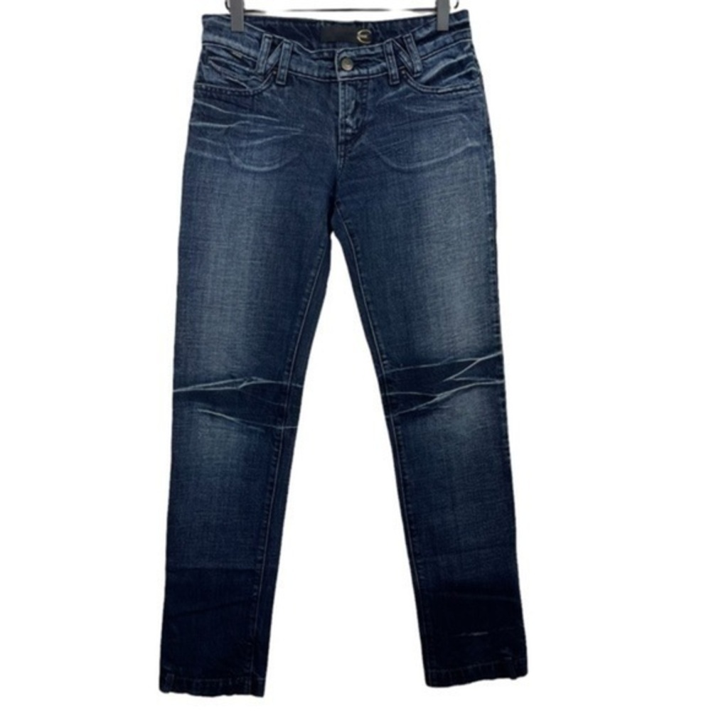 Just Cavalli Medium Rise Straight Leg Jeans